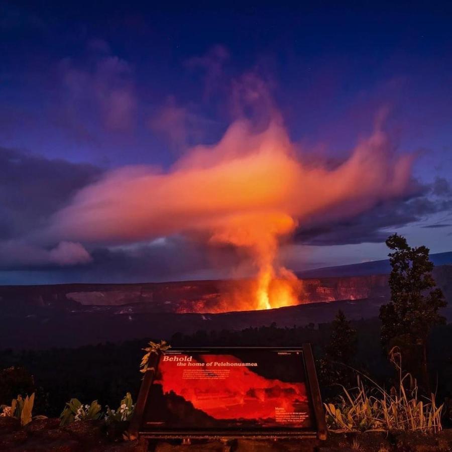 Caldera- Hale Kumu La'Au At Volcano Kültér fotó